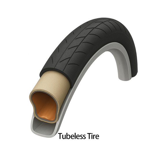 Tubeless tire Tubeless tire