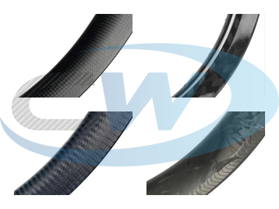 Анализ на тъканта на повърхността на колелото от въглеродни влакна